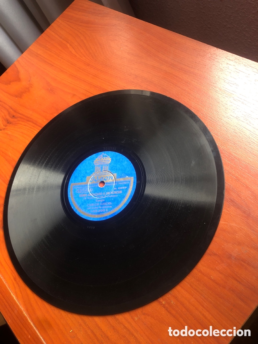 Discos de pizarra: Luces de Buenos Aires Carlos Gardel - Foto 5