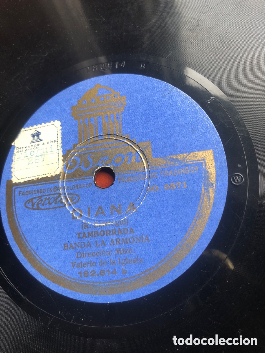 Discos de pizarra: Diana tamborrada - Foto 1