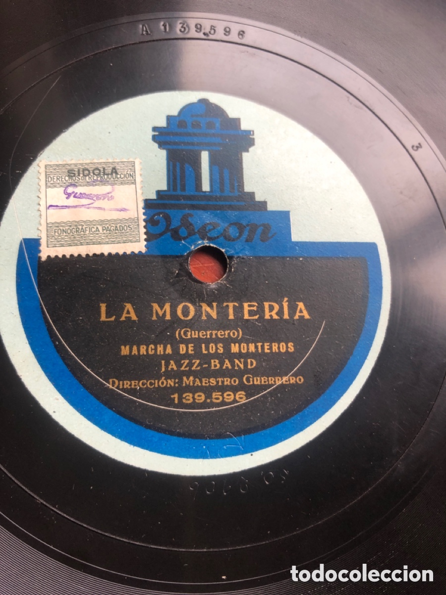 Discos de pizarra: La monter&iacute;a marcha de los monteros - Foto 1