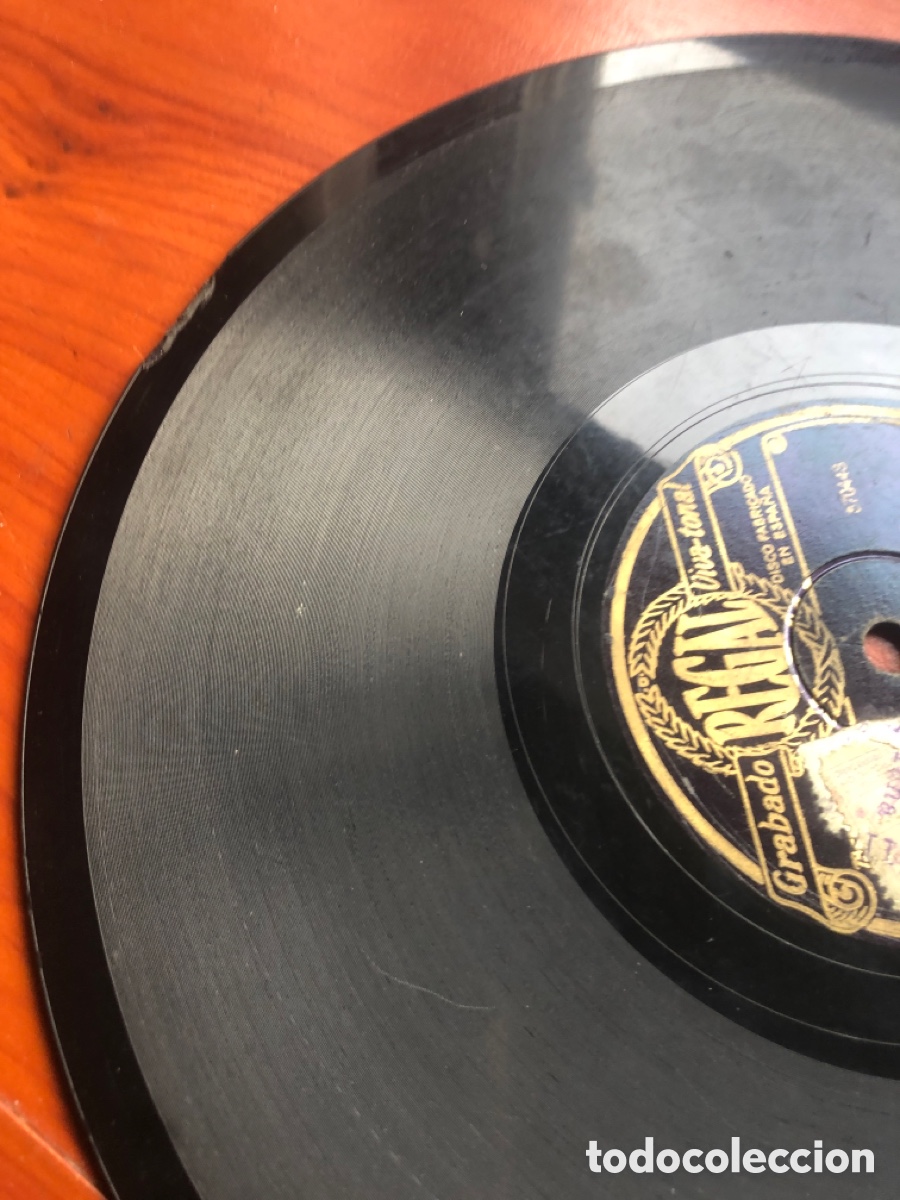 Discos de pizarra: Silbando tango Roberto maida - Foto 3
