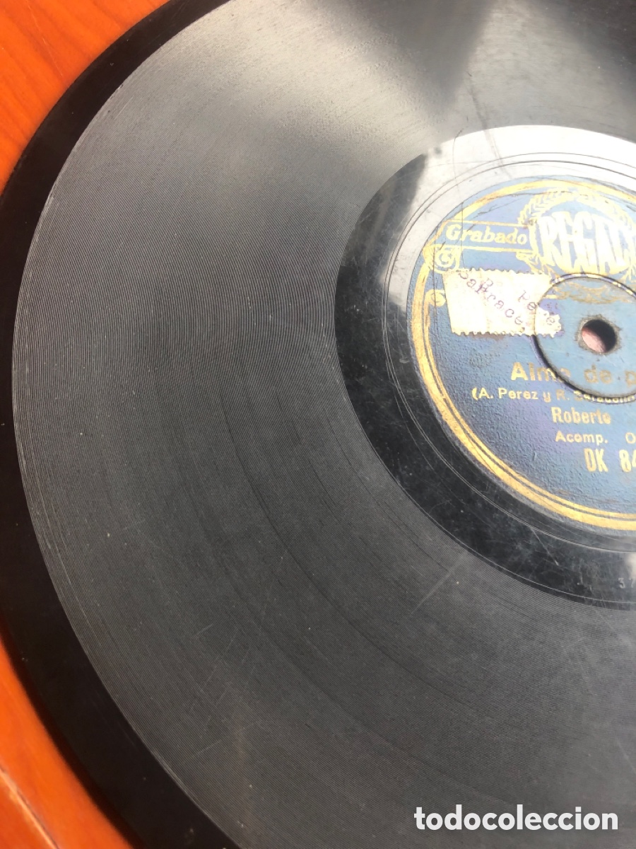 Discos de pizarra: Silbando tango Roberto maida - Foto 6