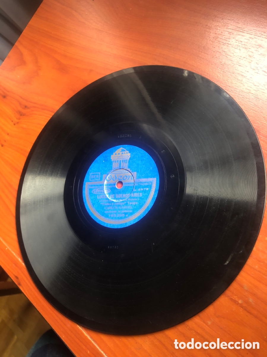 Discos de pizarra: Como abrazado a un rencor Carlos Gardel - Foto 5