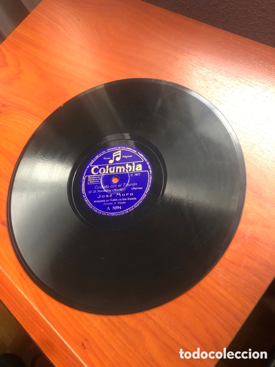 Discos de pizarra: Cuidado con el tibur&oacute;n jose moro - Foto 2