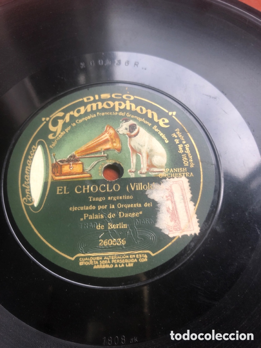 Discos de pizarra: El Gringo villoldo tango - Foto 4