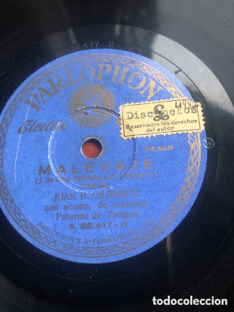 Discos de pizarra: Mamita mia tango - Foto 4