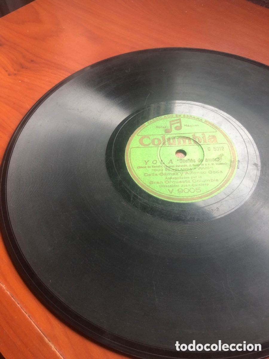 Discos de pizarra: Hola sue&ntilde;os de amor Velia G&aacute;mez - Foto 3