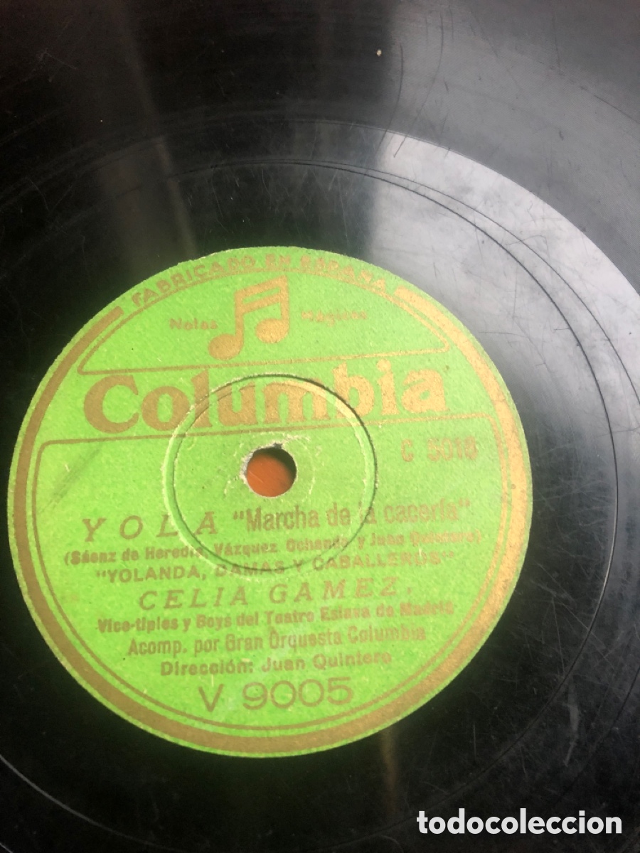 Discos de pizarra: Hola sue&ntilde;os de amor Velia G&aacute;mez - Foto 4
