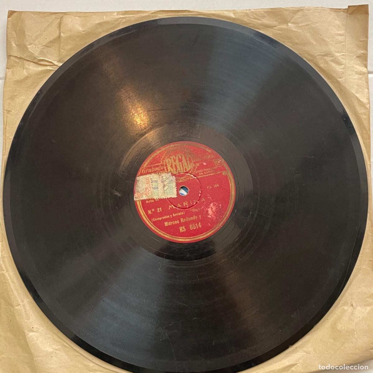 Discos de pizarra: Regal - Marina (Arrieta y Camprodon) - RS6514 - Foto 1