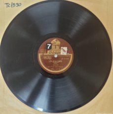 Discos de pizarra: DISCO 78 RPM - ODEON - ROGELIO BALDRICH - LA PALOMA / LOS OJOS NEGROS