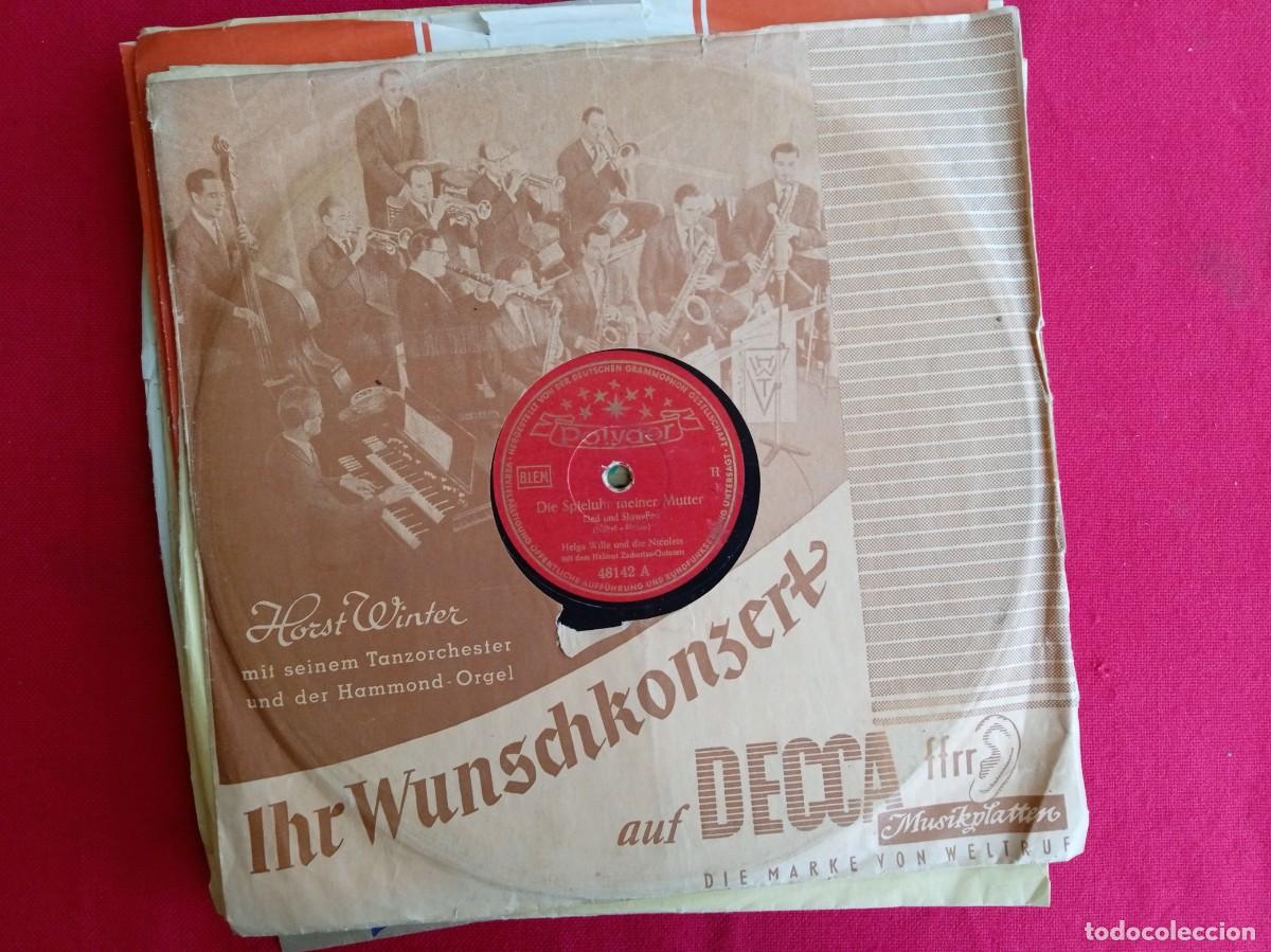 Discos de pizarra: Discos antiguos de pizarra de 25 cm para gram&oacute;fono - Foto 6