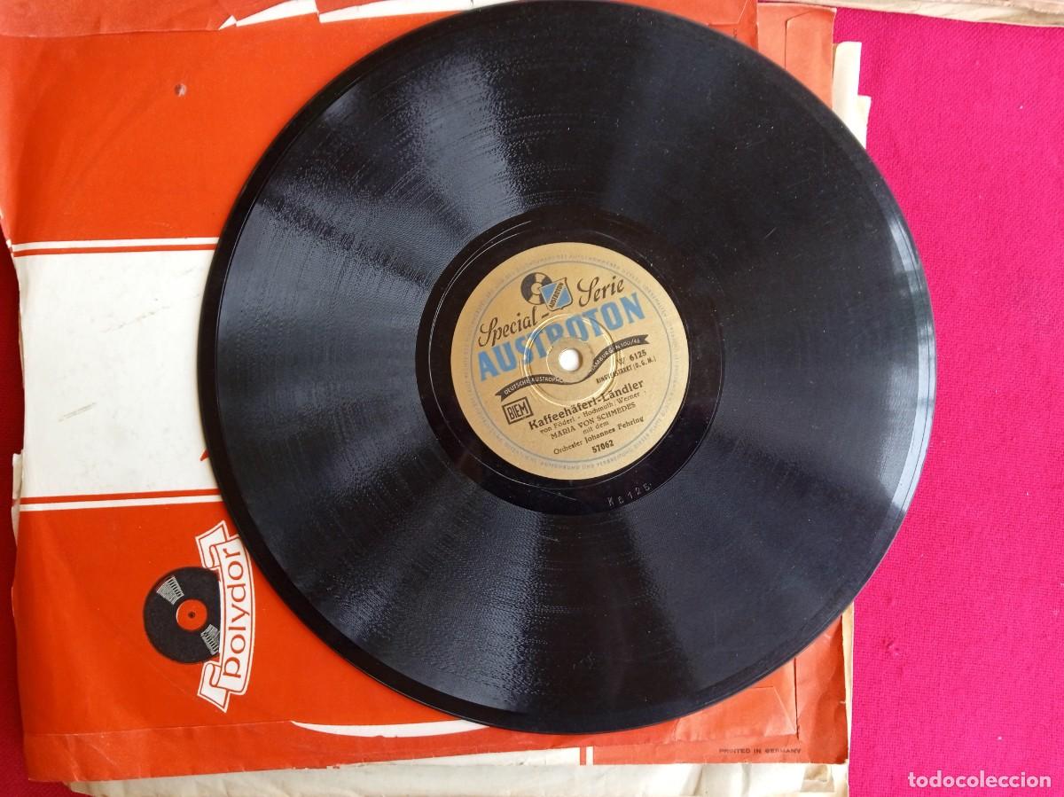 Discos de pizarra: Discos antiguos de pizarra de 25 cm para gram&oacute;fono - Foto 11
