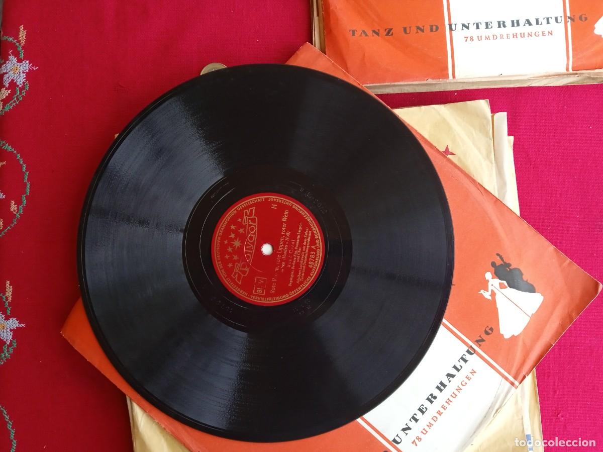 Discos de pizarra: Discos antiguos de pizarra de 25 cm para gram&oacute;fono - Foto 13