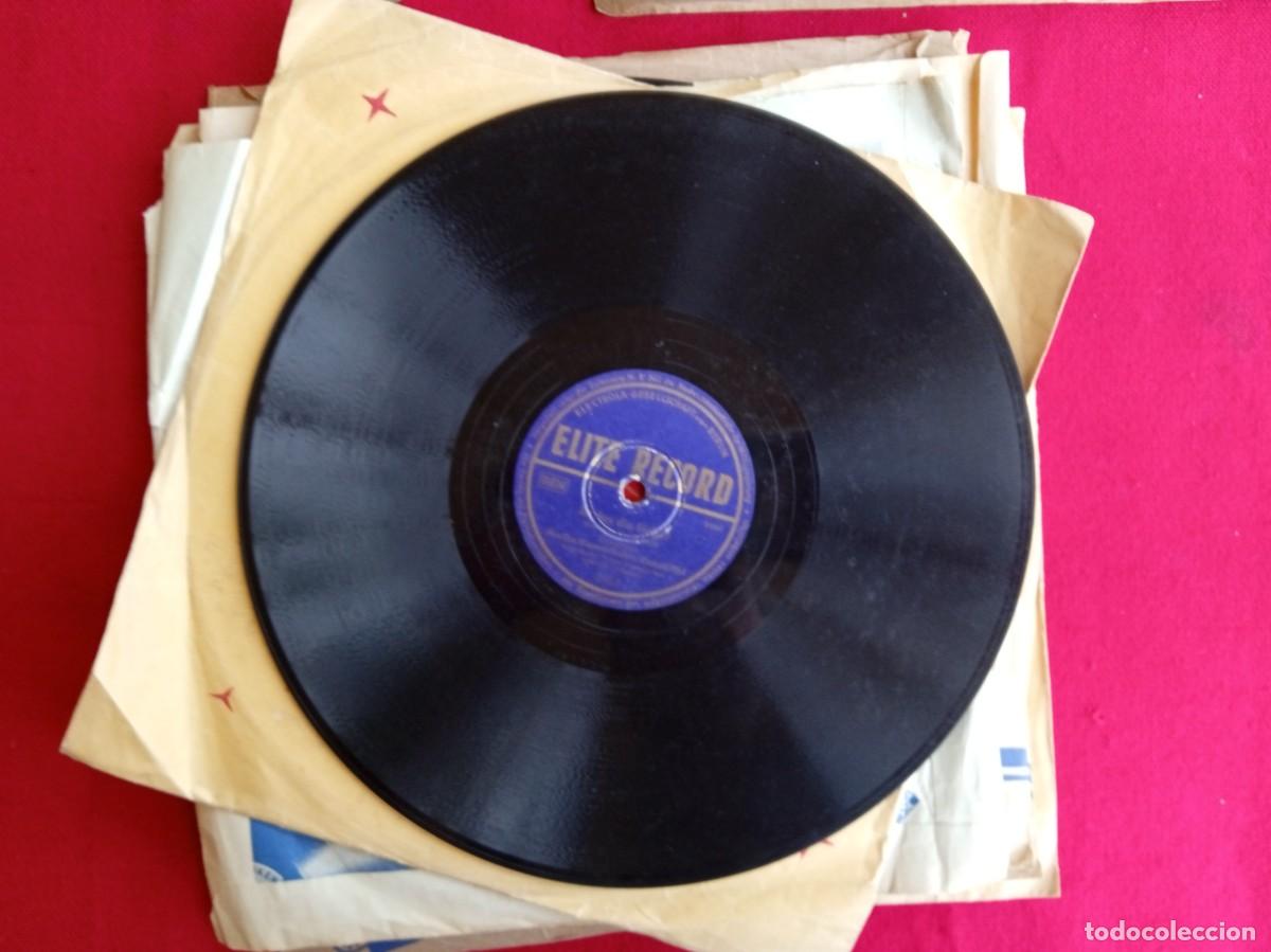 Discos de pizarra: Discos antiguos de pizarra de 25 cm para gram&oacute;fono - Foto 15