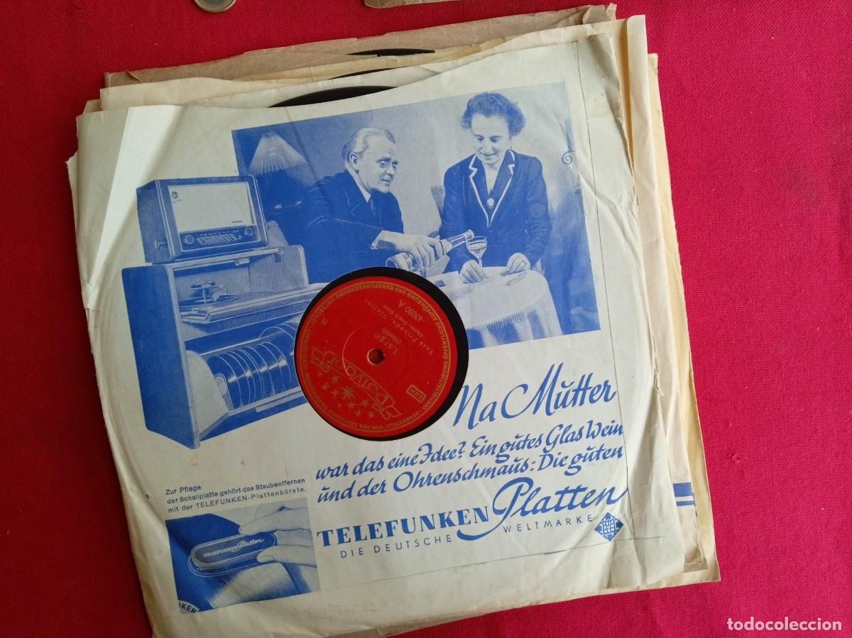 Discos de pizarra: Discos antiguos de pizarra de 25 cm para gram&oacute;fono - Foto 16