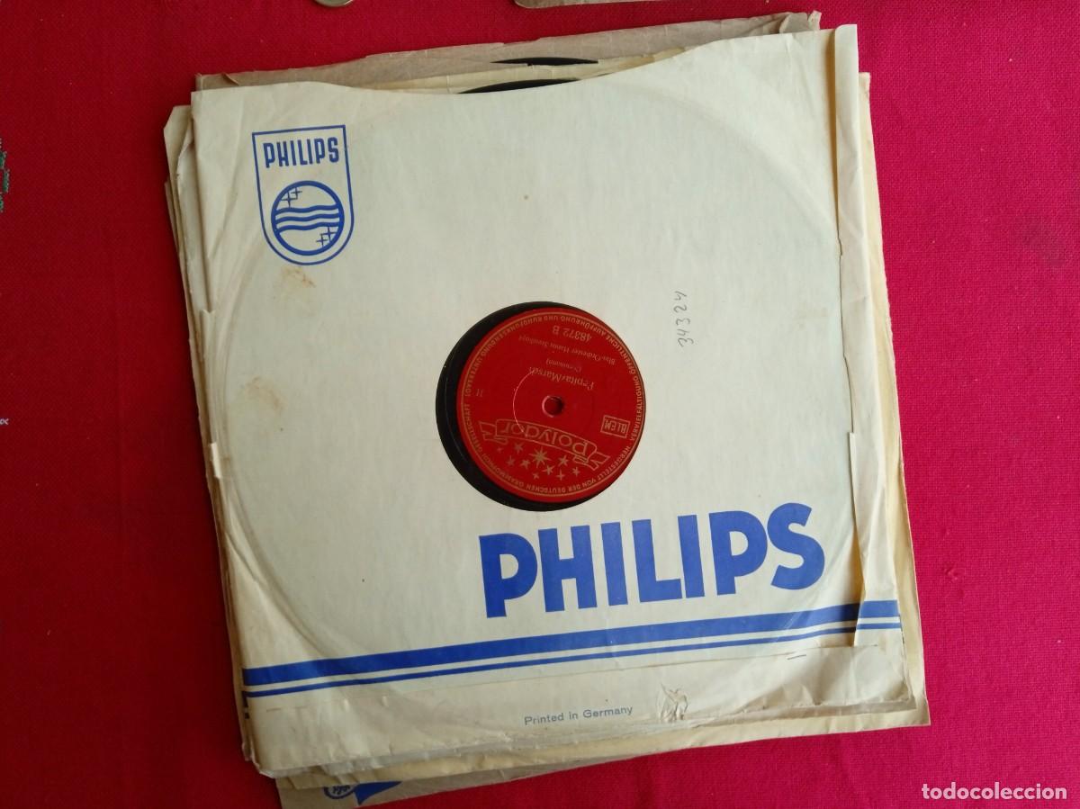 Discos de pizarra: Discos antiguos de pizarra de 25 cm para gram&oacute;fono - Foto 18