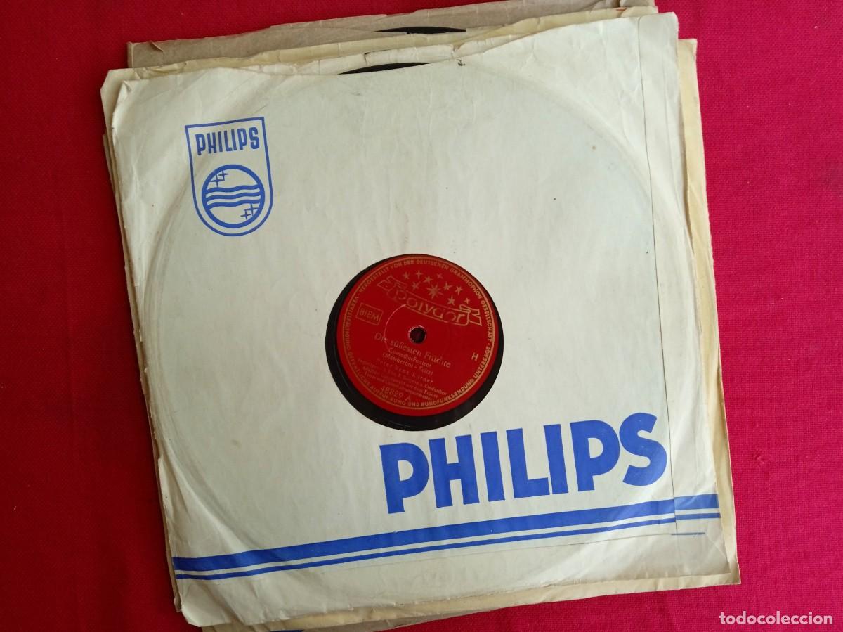Discos de pizarra: Discos antiguos de pizarra de 25 cm para gram&oacute;fono - Foto 20
