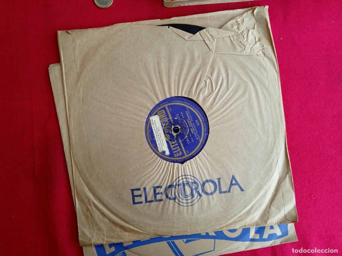 Discos de pizarra: Discos antiguos de pizarra de 25 cm para gram&oacute;fono - Foto 26