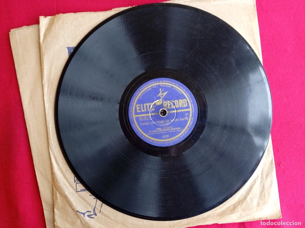 Discos de pizarra: Discos antiguos de pizarra de 25 cm para gram&oacute;fono - Foto 27