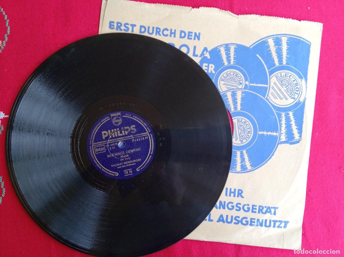 Discos de pizarra: Discos antiguos de pizarra de 25 cm para gram&oacute;fono - Foto 29