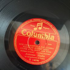 Discos de pizarra: 78 RPM ASTURIAS REGIONAL