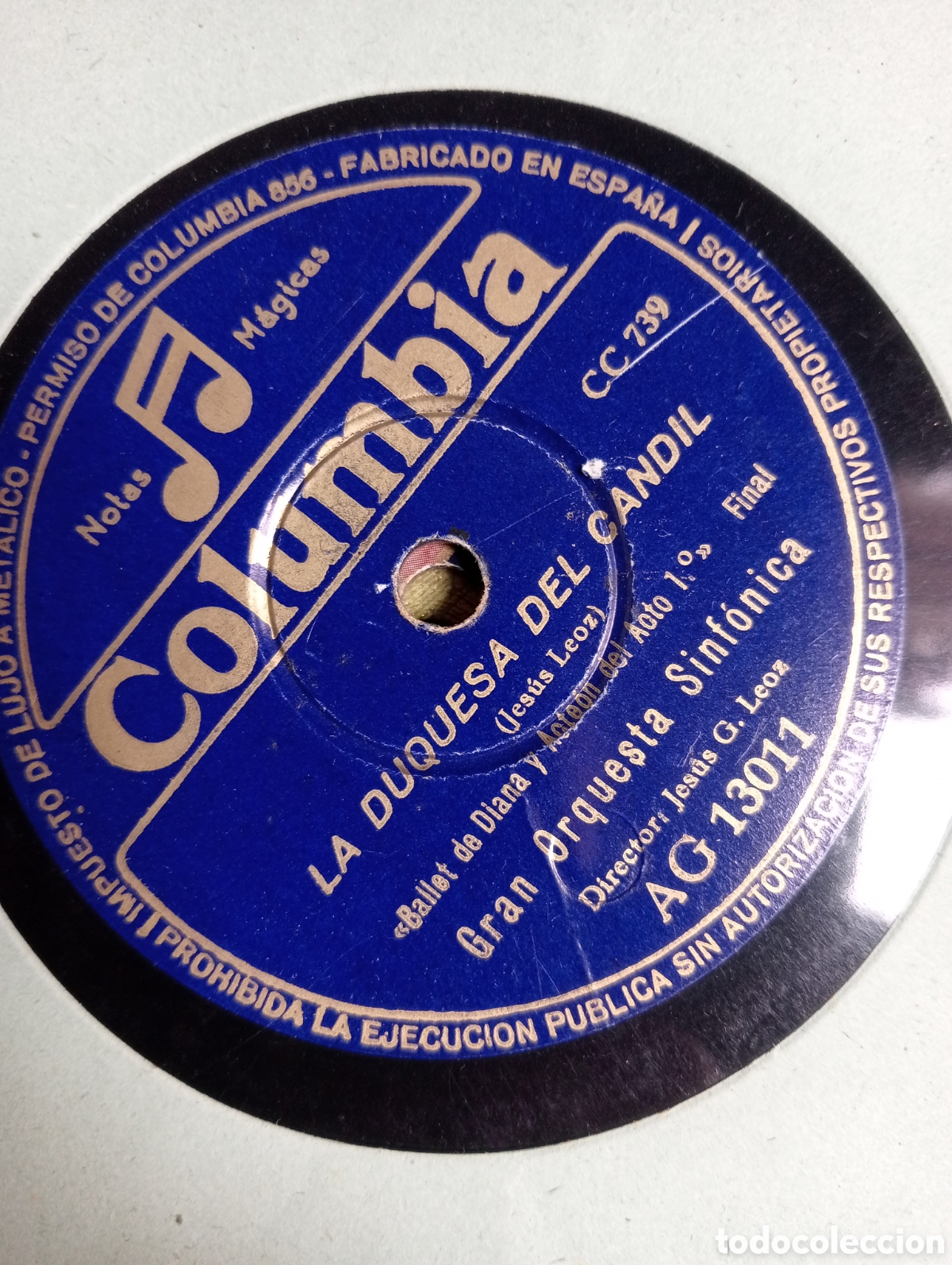 Discos de pizarra: Estuche la voz de su amo discos de pizarra - Foto 4