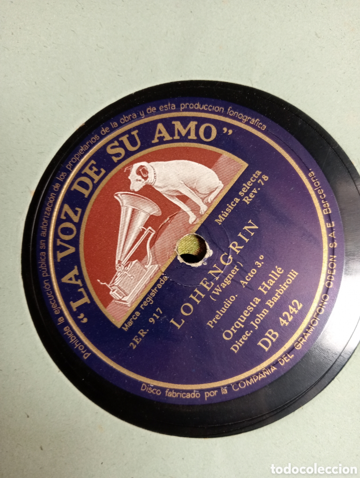 Discos de pizarra: Estuche la voz de su amo discos de pizarra - Foto 6