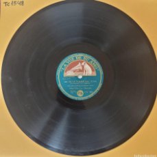 Discos de pizarra: DISCO 78 RPM - LA VOZ DE SU AMO - IRMA VILA Y SU MARIACHI - HE DE COMER ESA TUNA / GUADALAJARA
