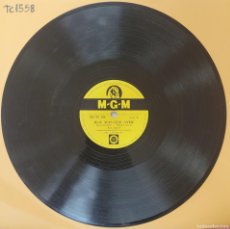 Discos de pizarra: DISCO 78 RPM - MGM - ART LUND - HOY MÁS QUE AYER / NOVIA PARA SOÑAR