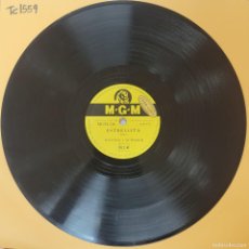 Discos de pizarra: DISCO 78 RPM - MGM - DAVID ROSE - ESTRELLITA / DANZA DE LA PLAZA MANHATTAN