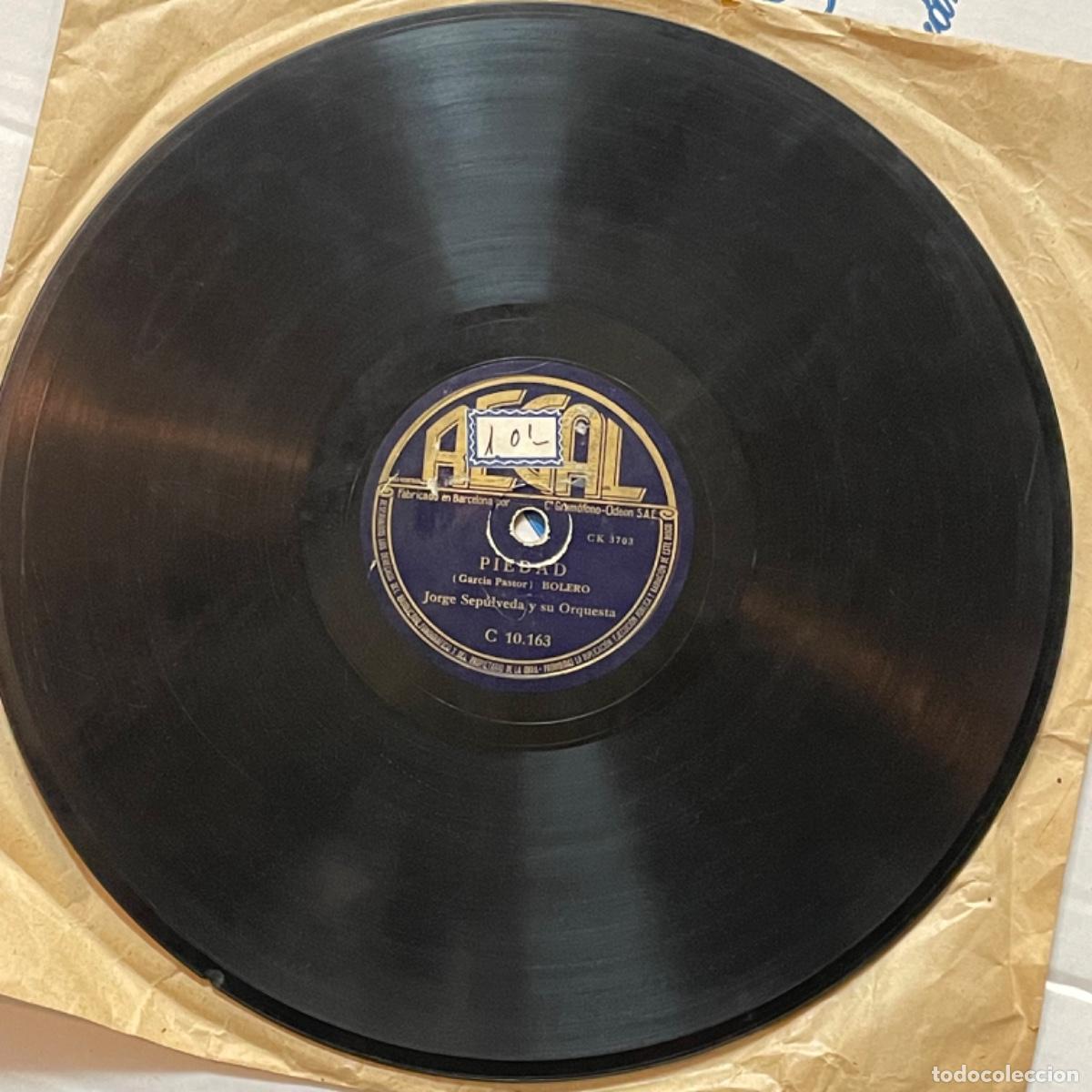 Discos de pizarra: Jorge Sepulveda - Piedad / &iquest;Recuerdas? - Foto 1
