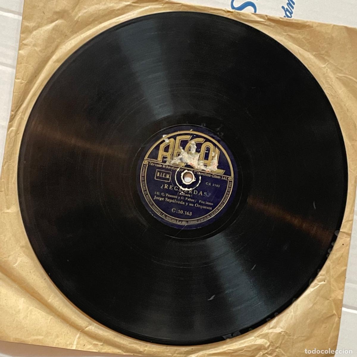 Discos de pizarra: Jorge Sepulveda - Piedad / &iquest;Recuerdas? - Foto 2