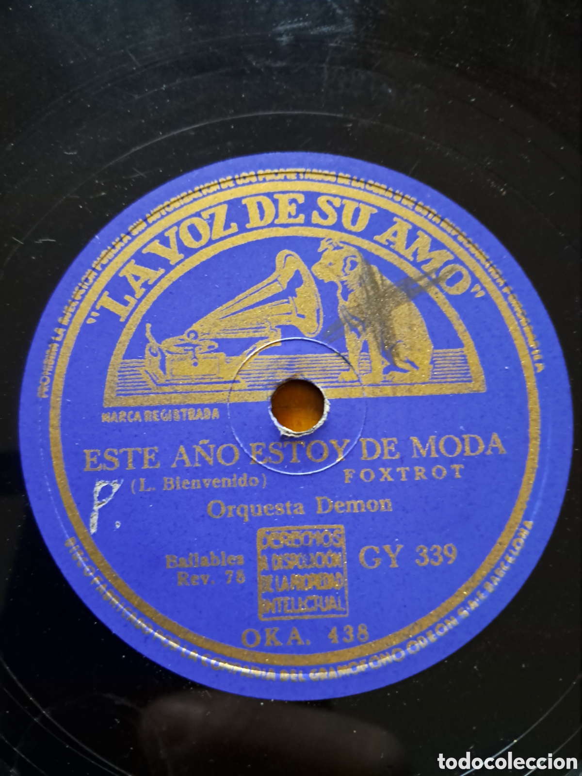 Discos de pizarra: O10rquesta Demon y Rina Celi &rdquo;este a&ntilde;o estoy de moda /tarde gris&rdquo; - Foto 3