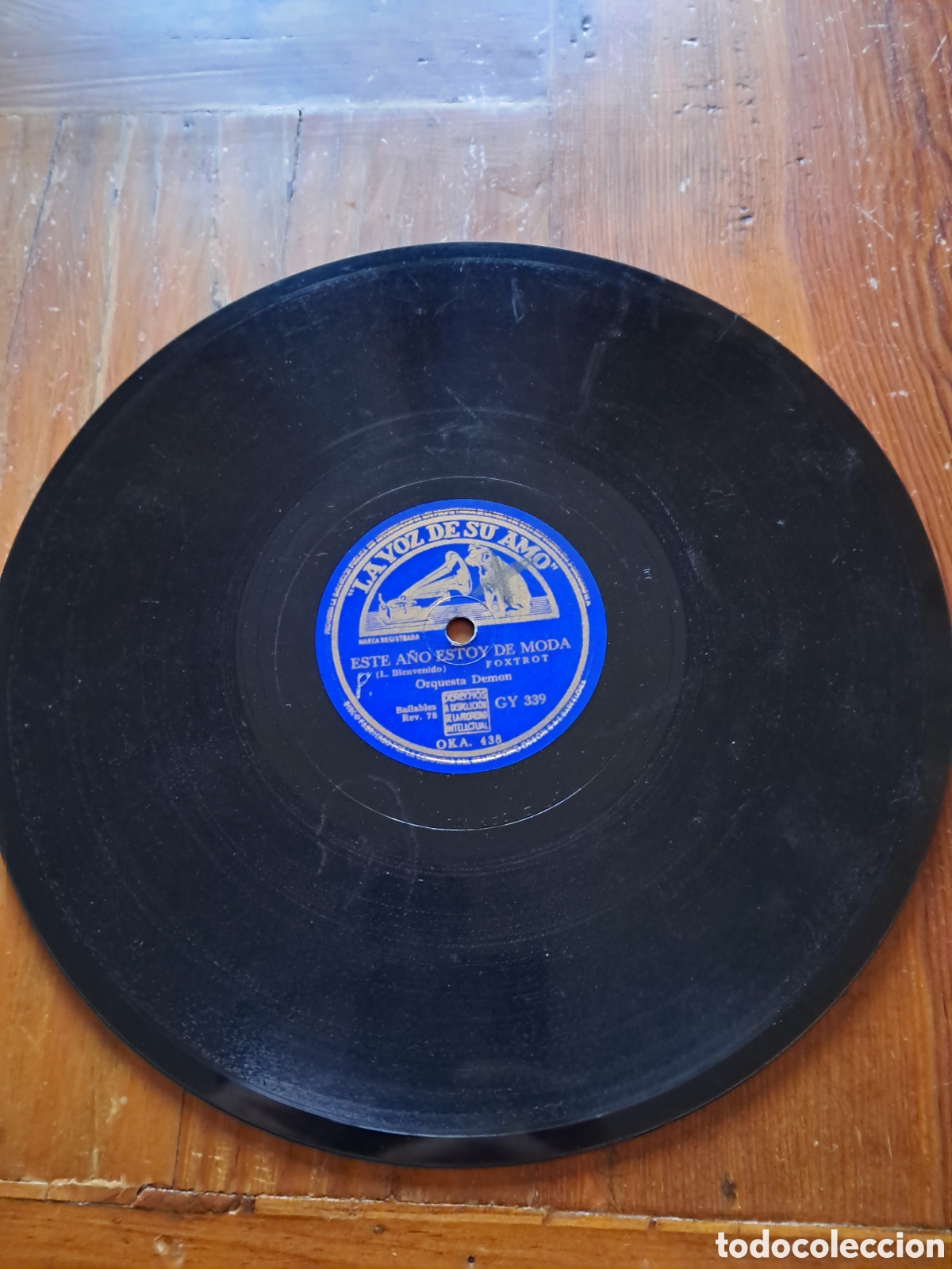 Discos de pizarra: O10rquesta Demon y Rina Celi &rdquo;este a&ntilde;o estoy de moda /tarde gris&rdquo; - Foto 4