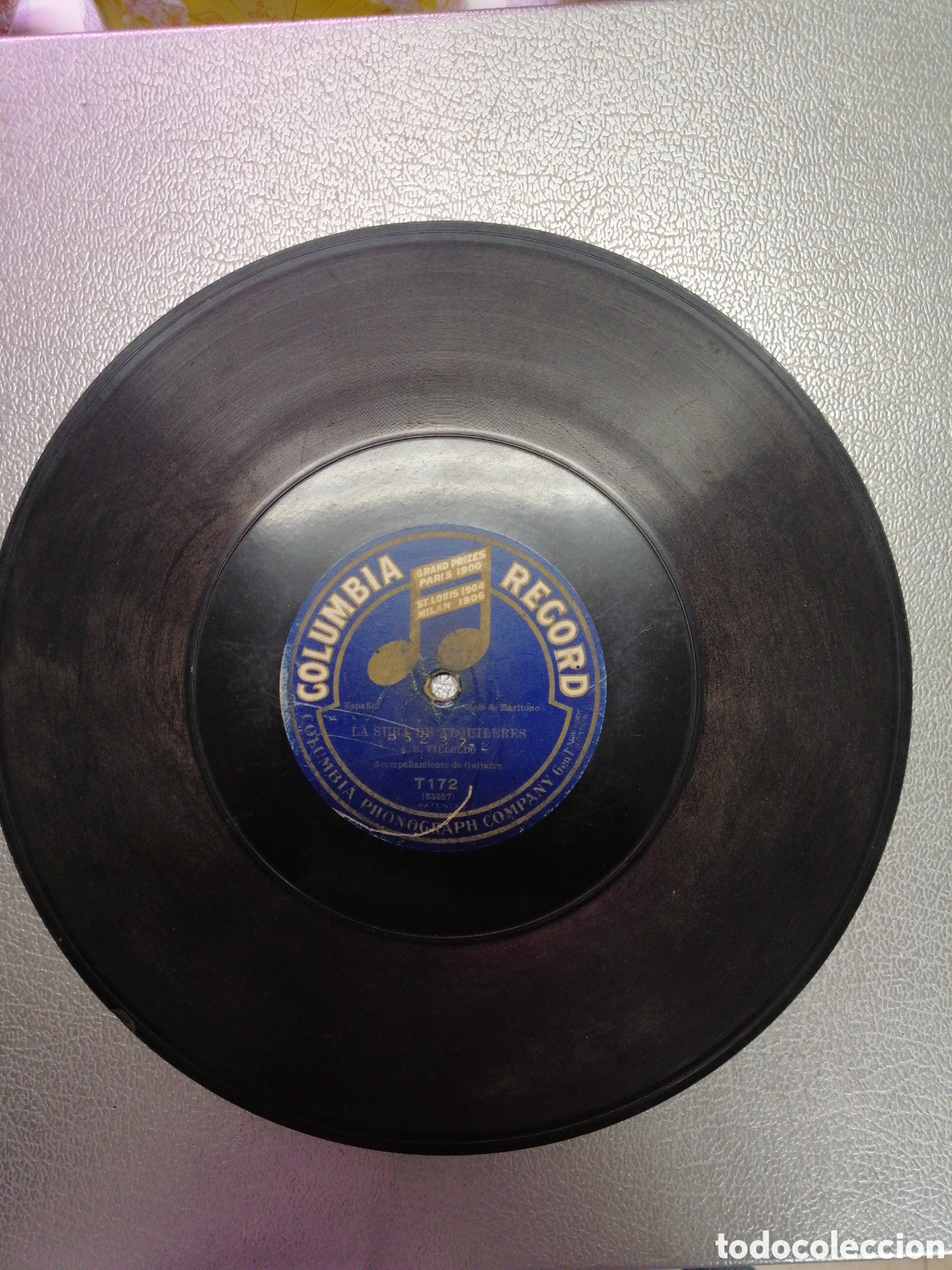 Discos de pizarra: Disco de pizarra A.G.Villoldo - Foto 3