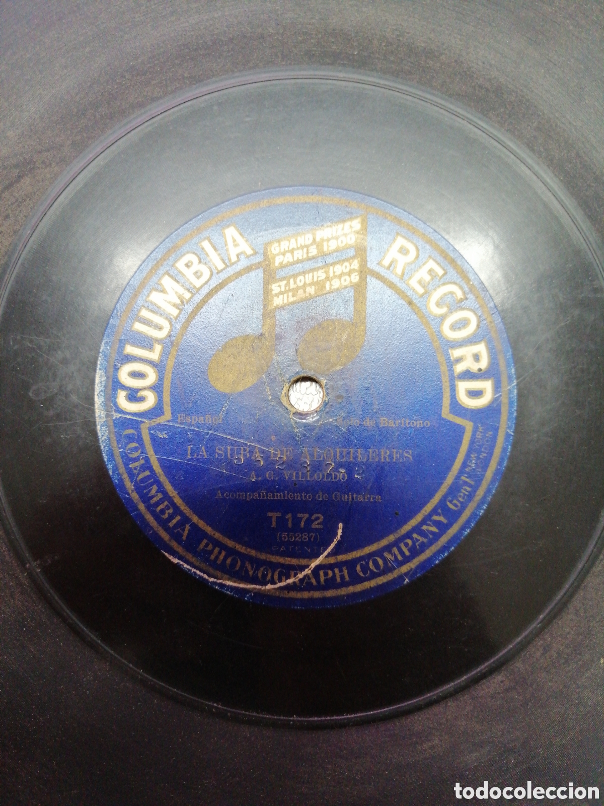 Discos de pizarra: Disco de pizarra A.G.Villoldo - Foto 4