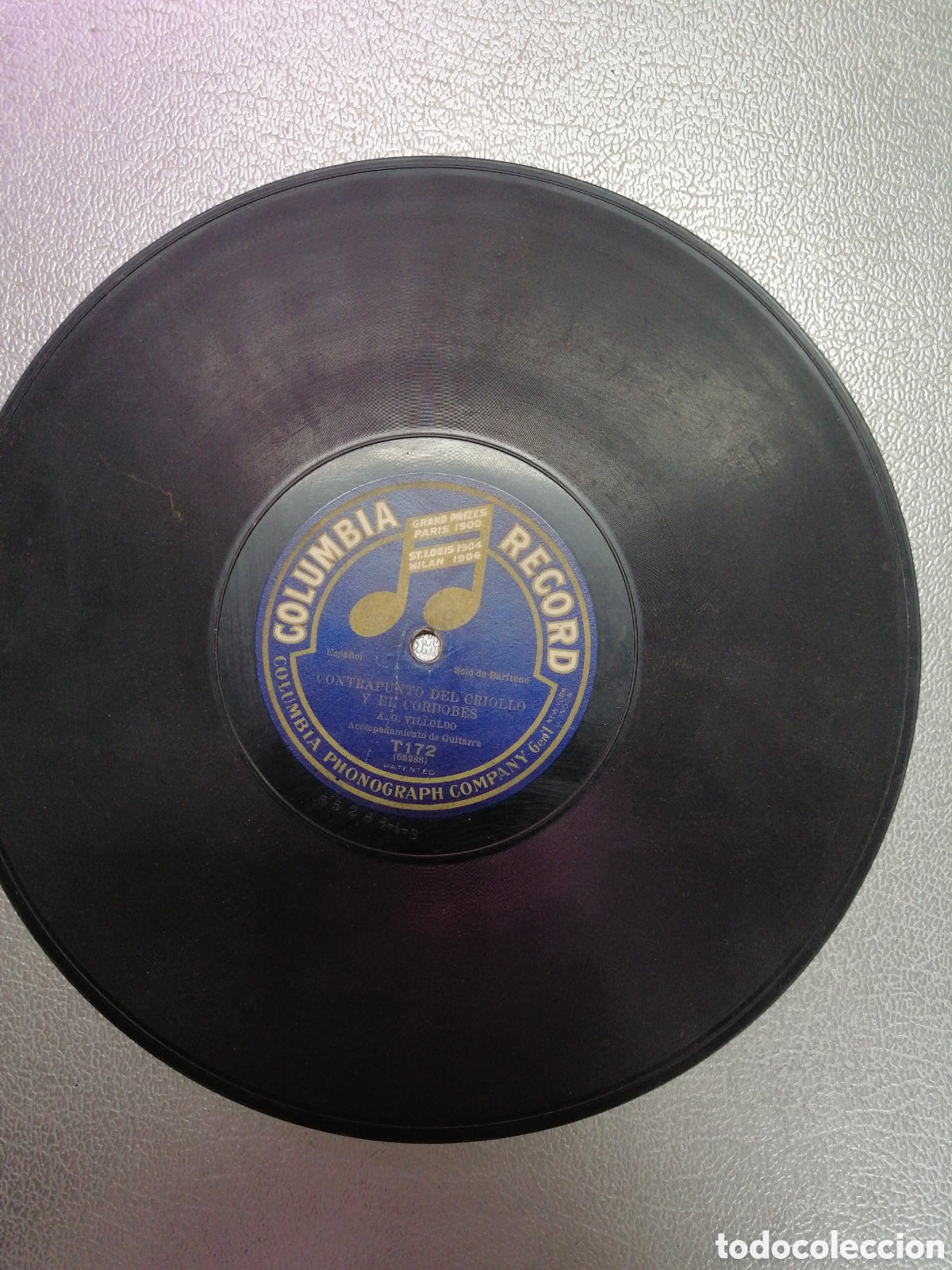 Discos de pizarra: Disco de pizarra A.G.Villoldo - Foto 1