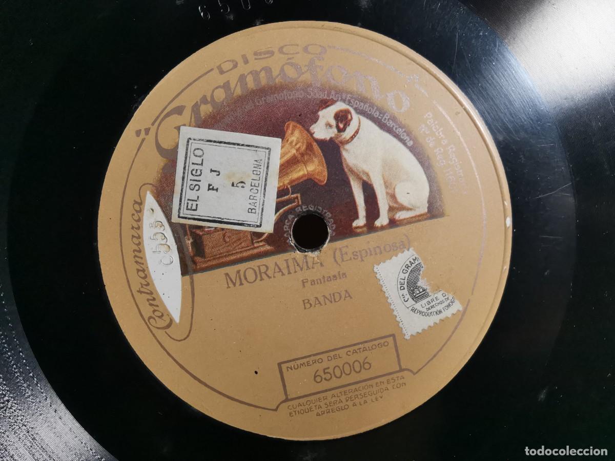 Discos de pizarra: DISCO DE PIZARRA GRAMOFONO-LA MASCOTA -- MORAIMA - Foto 2