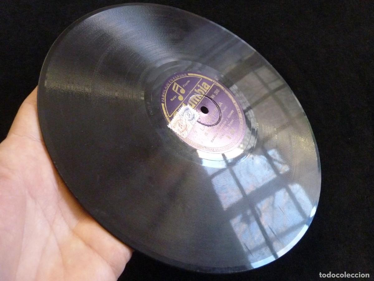 Discos de pizarra: &iquest;QU&Eacute; LAS DAS? - LA SEVERINA. BANDA OROPESA Y COROS. COLUMBIA N 890 - Foto 4
