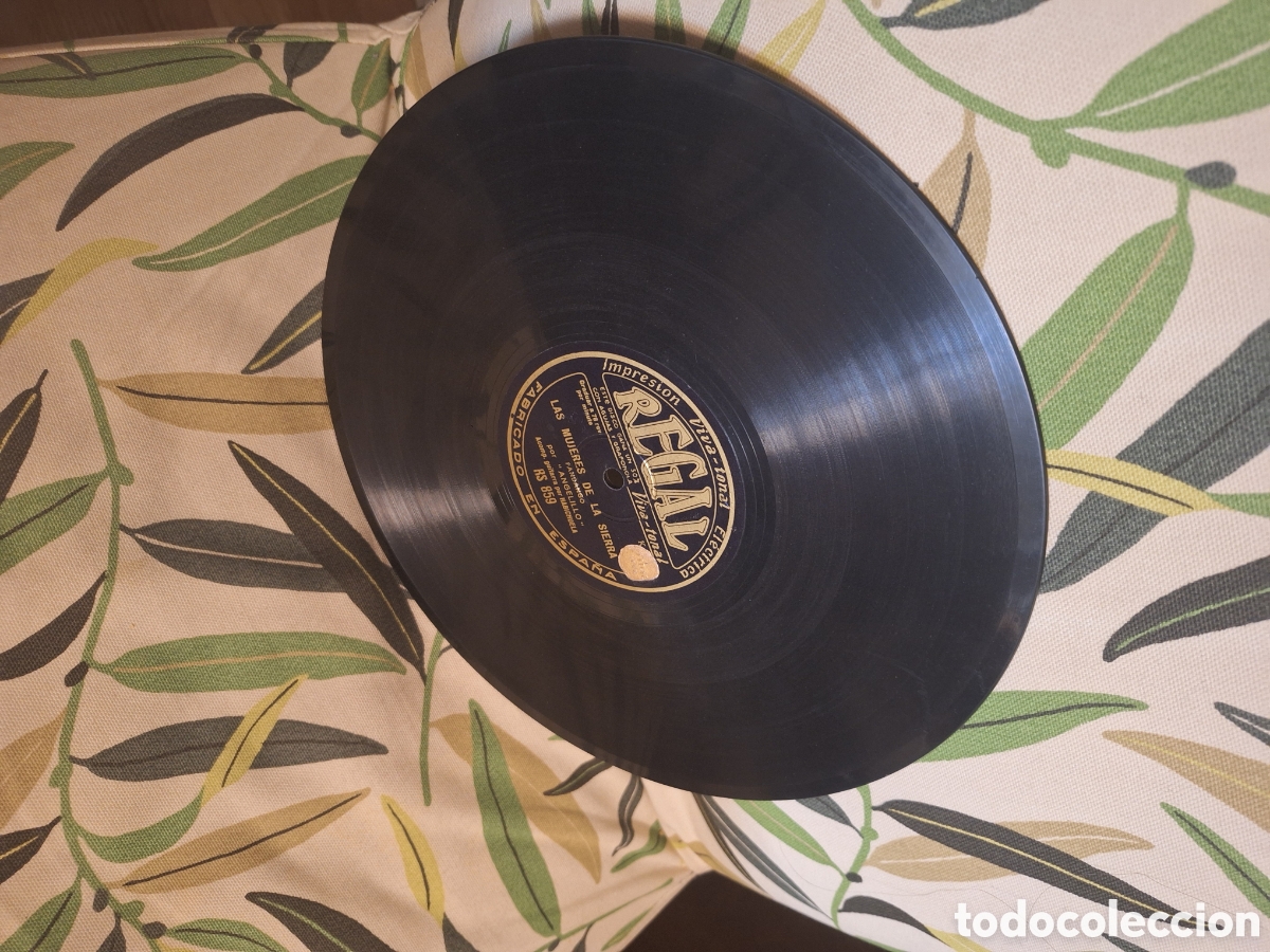 Discos de pizarra: 78 RPM ANGELILLO. - Foto 2