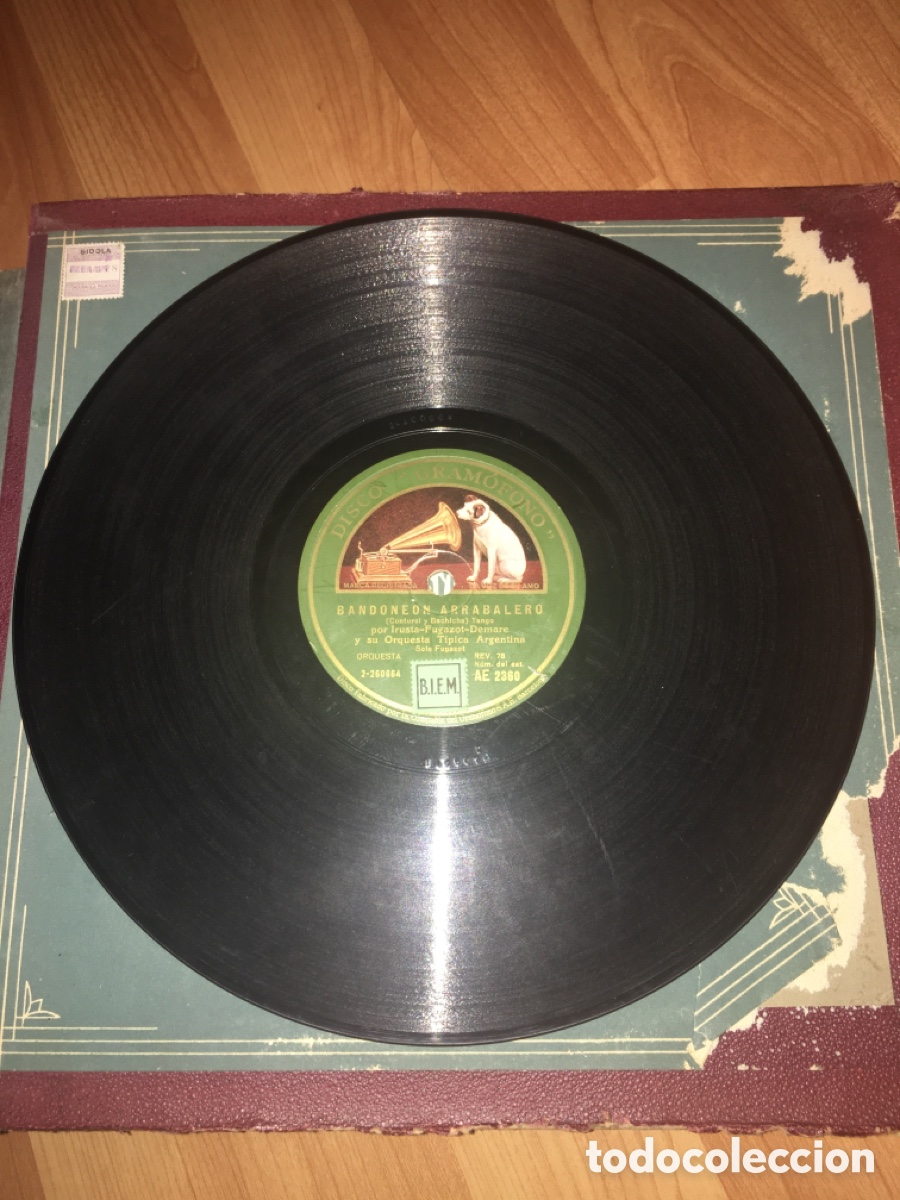 Discos de pizarra: Lote 17 discos de pizarra en buen estado - Foto 17