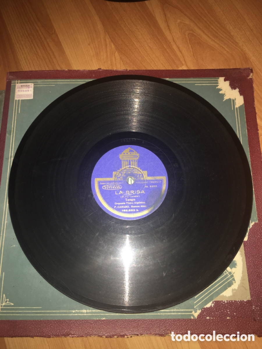 Discos de pizarra: Lote 17 discos de pizarra en buen estado - Foto 18