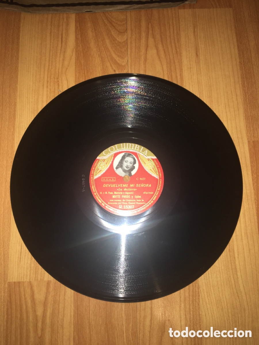 Discos de pizarra: Mayte Pardo - Maite y Elia Fleta - Foto 1