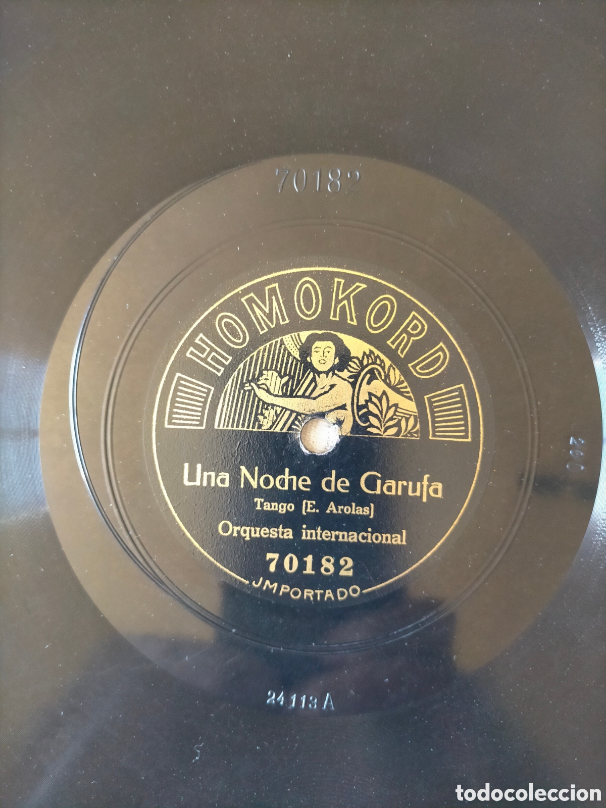 Discos de pizarra: DISCO PIZARRA GRAMOLA O GRAM&Oacute;FONO - Foto 2