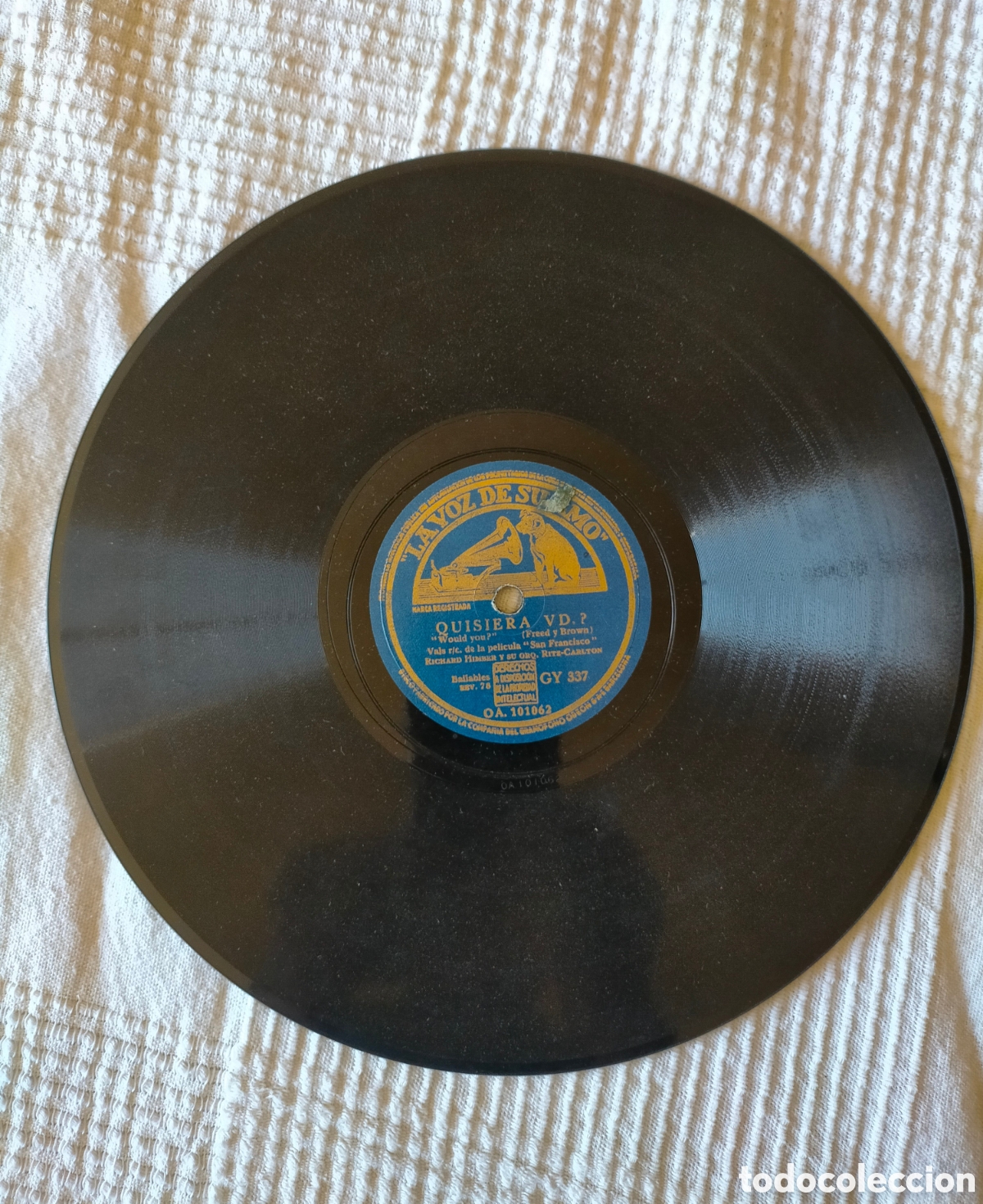 Discos de pizarra: DISCO PIZARRA GRAMOLA O GRAM&Oacute;FONO - Foto 3