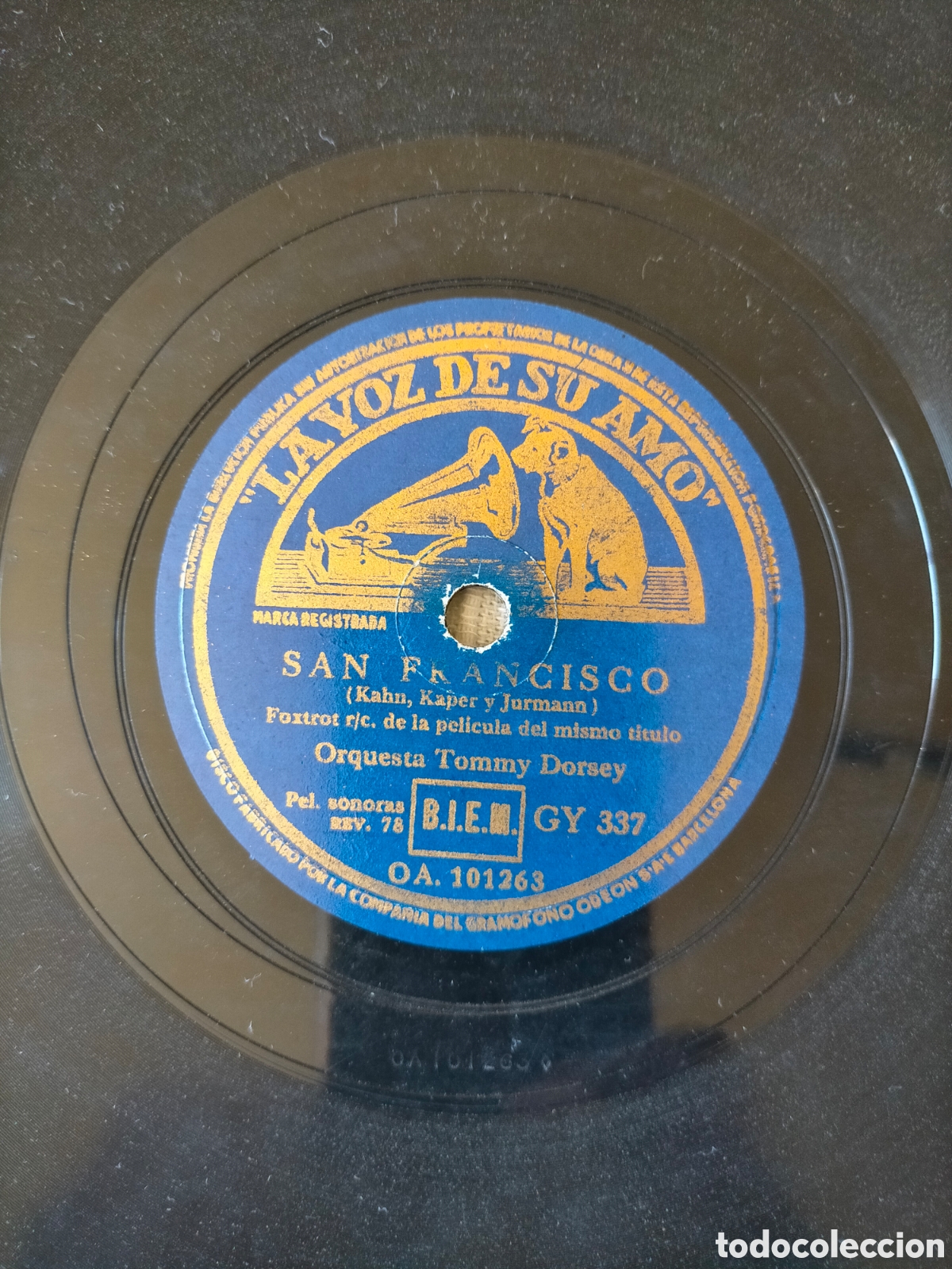 Discos de pizarra: DISCO PIZARRA GRAMOLA O GRAM&Oacute;FONO - Foto 2
