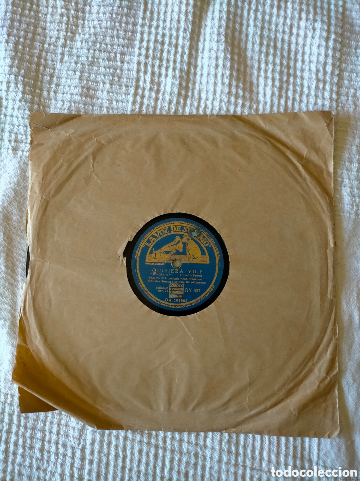 Discos de pizarra: DISCO PIZARRA GRAMOLA O GRAM&Oacute;FONO - Foto 5