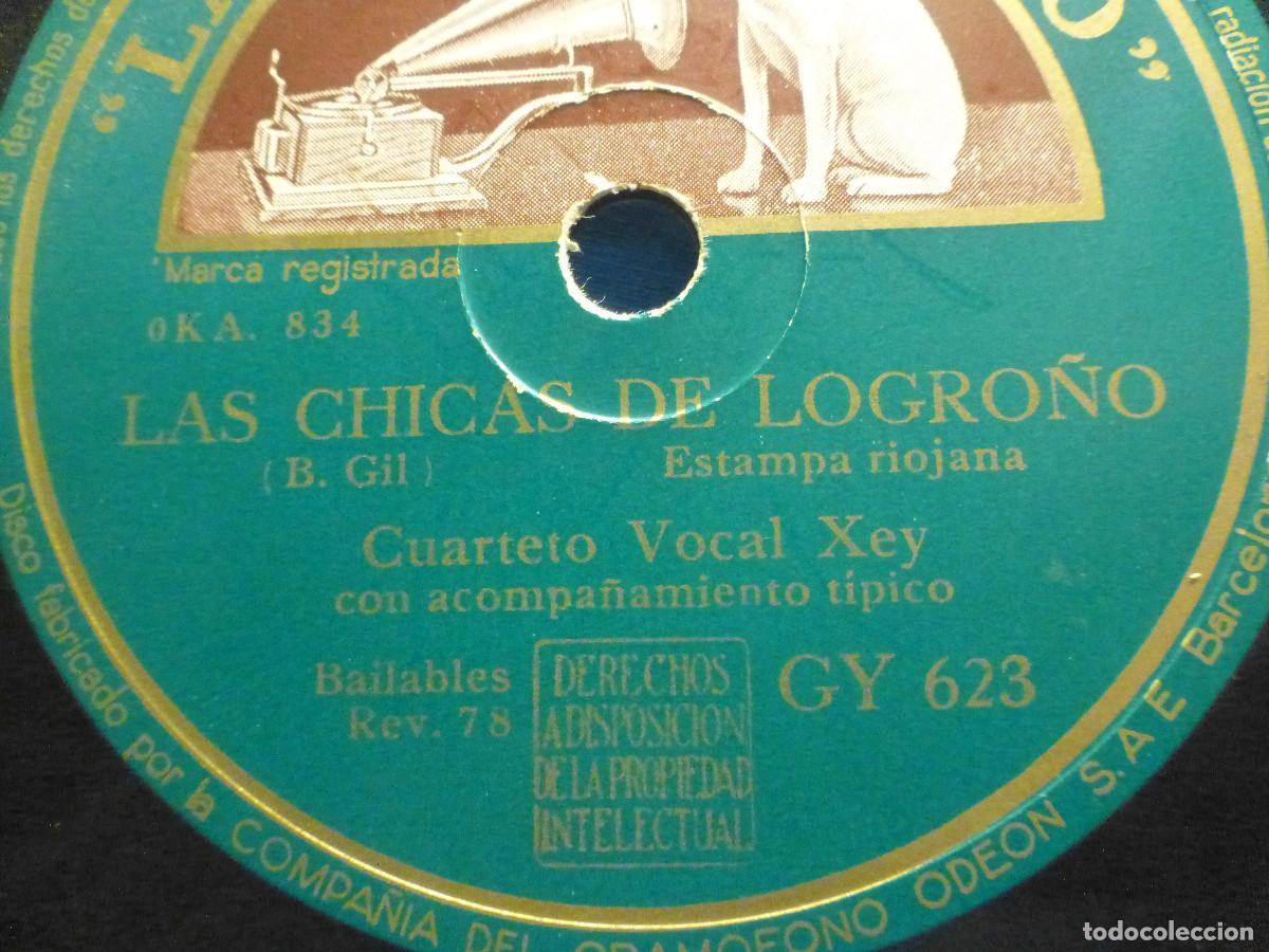 la voz de su amo gy-623 - cuarteto vocal xey - - Compra venta en  todocoleccion