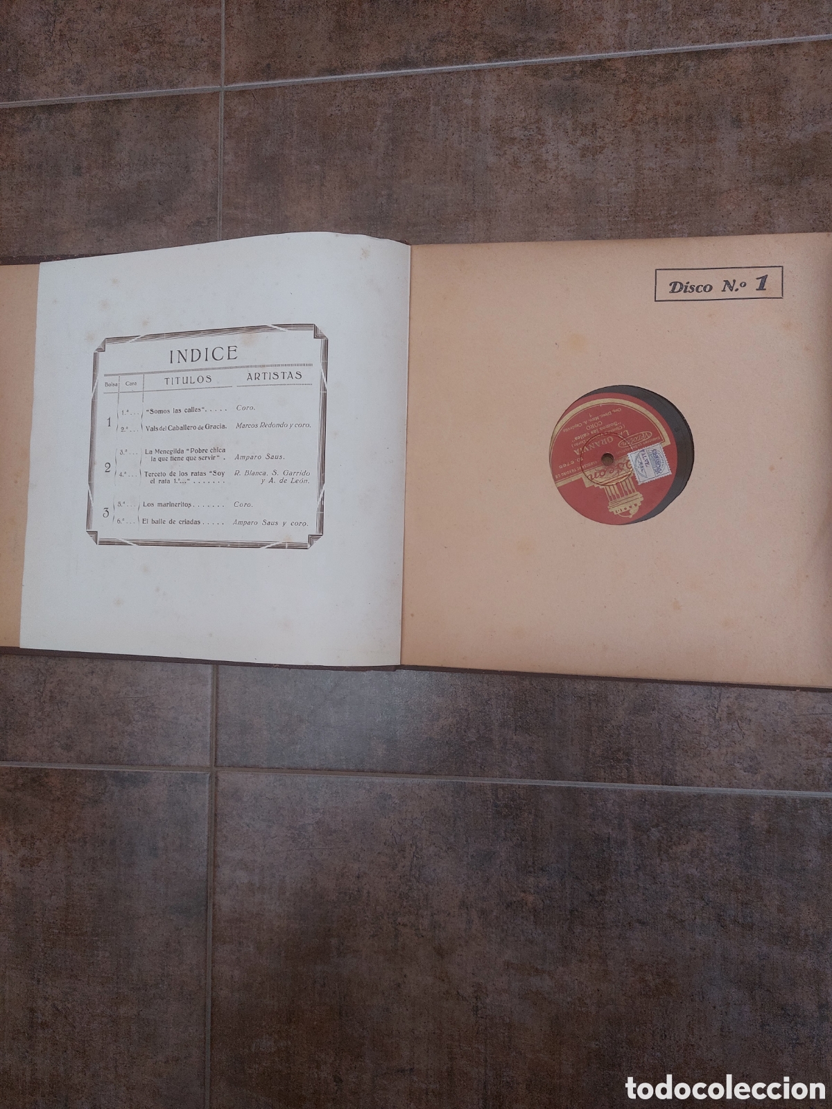 Discos de pizarra: Album pizarra la gran via - Foto 2