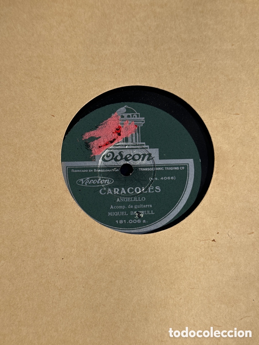 Discos de pizarra: Lote de 12 discos de pizarra - Foto 3
