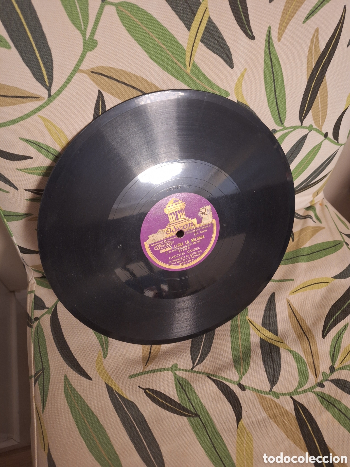 Discos de pizarra: 78 RPM CARLOS GARDEL - Foto 1